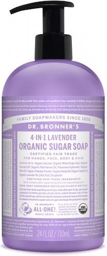 Dr. Bronners Shikakai Sugar Soap Lavendel
